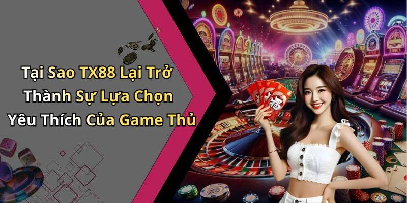 Tại Sao TX88 Lại Trở Thành Sự Lựa Chọn Yêu Thích Của Game Thủ
